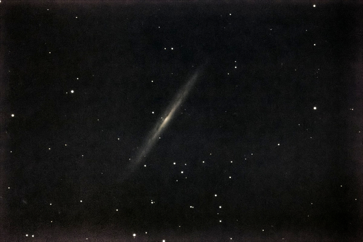 13.06.2025, NGC5907: Aufnahme und Bearbeitung: Wolfgang Richter