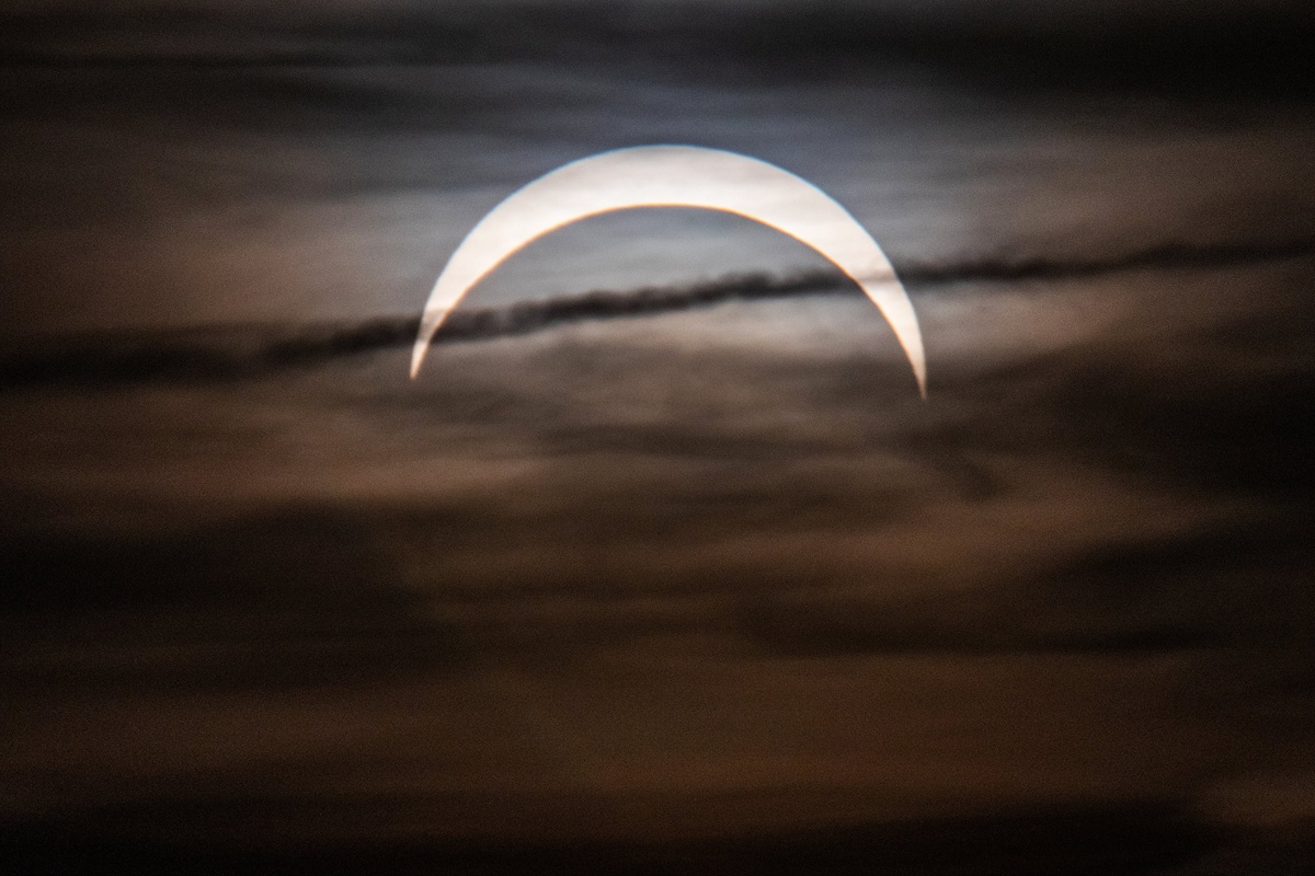 12.08.2026, part. Sonnenfinsternis; Aufnahme und Bearbeitung: Wolfgang Ritscher